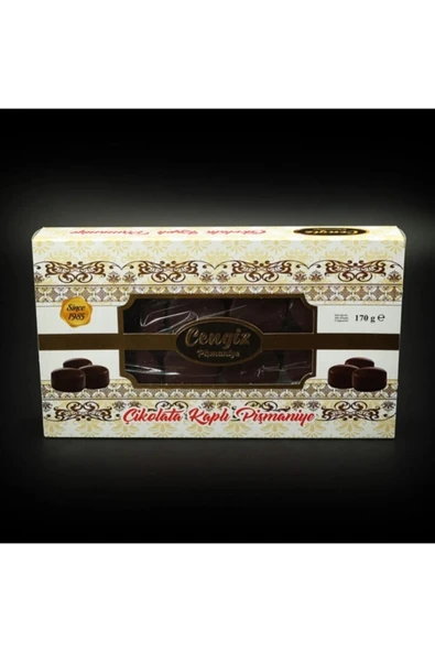 Cengiz Pişmaniye ÇİKOLATA KAPLI PİŞMANİYE 170 GR ürün görseli 1