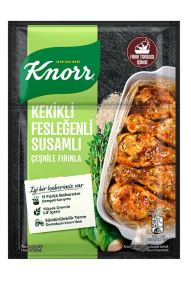 Knorr Kekikli Fesleğenli Susamlı Tavuk Çeşni X2ad ürün görseli 1
