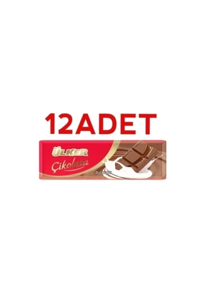 Ülker Bol Sütlü Çikolata 30g 12adet ürün görseli 1