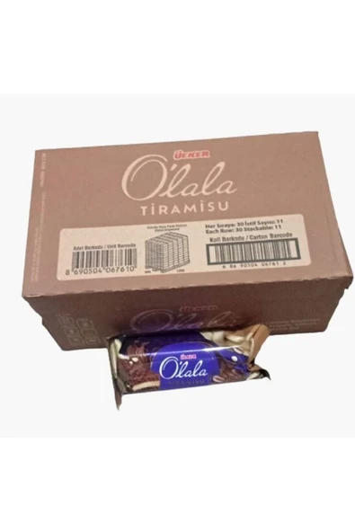 Ülker Olala Tiramisu kek 45 gR X 15 Adet ürün görseli 1