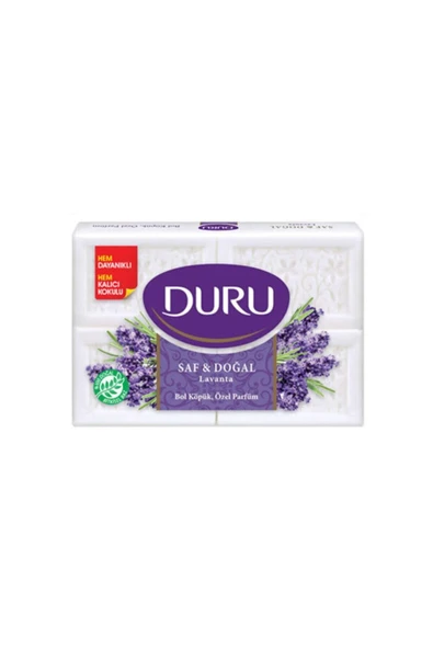 Duru Saf & Doğal Lavanta Beyaz Kalıp Sabun 600gr ürün görseli 1