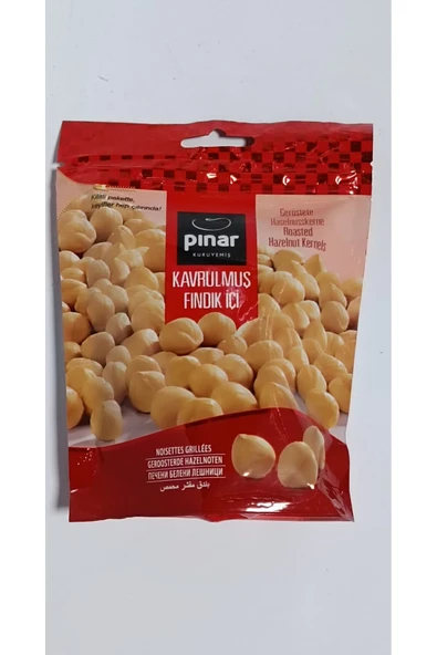 PINAR KURUYEMİŞ PINAR KURUYEMİŞ FINDIK İÇİ KAVR. 70GR ürün görseli 1