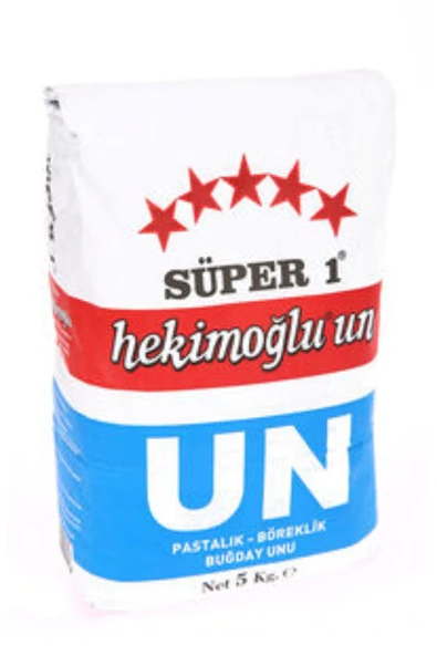 HEKİMOĞLU UN HEKİMOĞLU SÜPER UN 5 KG ürün görseli 1