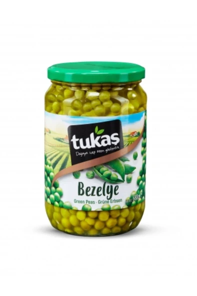Tukaş TUKAŞ BEZELYE KONSERVE 680GR X2 KAVANOZ ürün görseli 1
