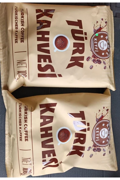 Kahve Keyfi KAHVE KEYFİ TÜRK KAHVESİ 100 GR X2 PAKET ürün görseli 1