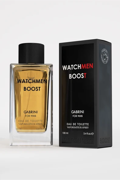 5M AHŞAP DEKOR Watchmen Boost For Man EDT 100 ml - Resim 5