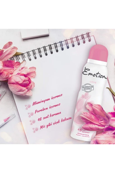 5M AHŞAP DEKOR 150ML KADIN/KIZ DEODORANT - Resim 2