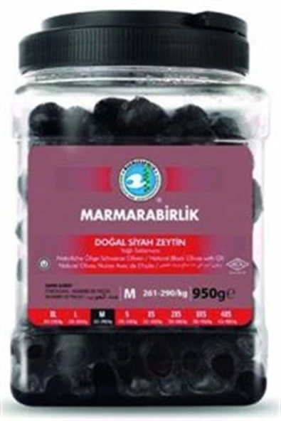 MarmaraBirlik YAĞLI SELE ZEYTİN 950GR ürün görseli 1