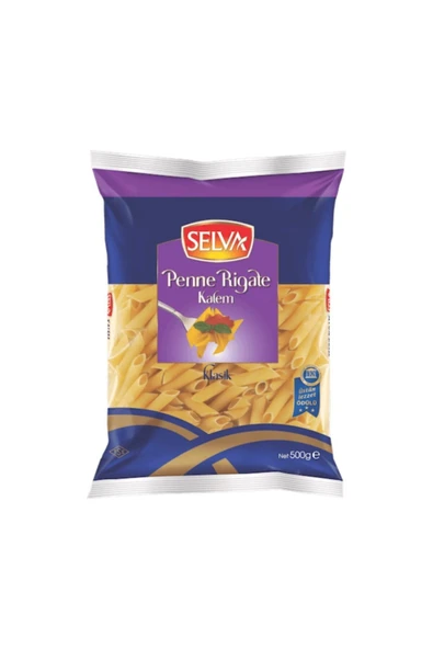 SELVA Makarna 500 gr Kalem X4 Paket ürün görseli 1