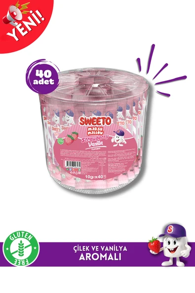 5M AHŞAP DEKOR Twister Çilek&Vanilya 10Gx40 ürün görseli 1