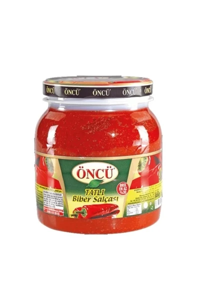 Öncü Tatlı Biber Salçası Cam Pet 1650 Gr ürün görseli 1