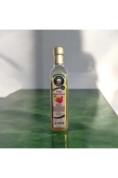 Üç Meyve Doğal Doğal Fermente Elma Sirkesi 500 ml Cam ürün görseli 1