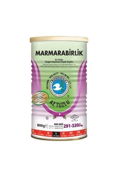 MarmaraBirlik Salamura  Az Tuzlu Hususi 291-320 Adet kg 800 gr ürün görseli 1