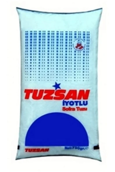Tuzsan Tuz 750 gr 10 Adet ürün görseli 1