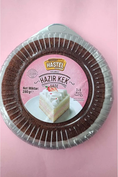 Hastel PASTA KEKİ SADE 280 gr - Resim 2