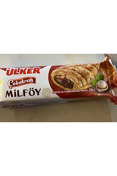 Ülker ÇOKOKREM MİLFÖY 28GRX24 ADET ürün görseli 1