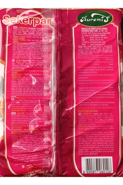 buremis SEKERPARE SADE 200GR X 2 PAKET - Resim 4
