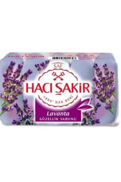 Hacı Şakir Güzellik Sabnu 4x 70 Gr Lavanta ürün görseli 1