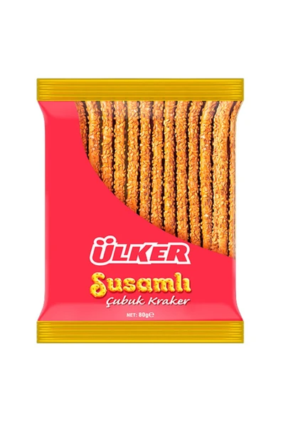 Ülker SUSAMLI ÇUBUK KRAKER 70G 5Lİ ürün görseli 1
