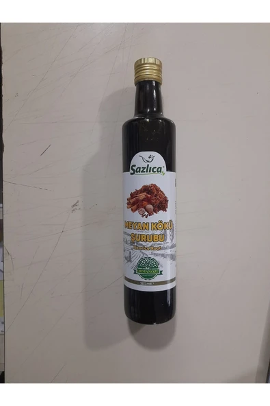 Sazlıca Organik MEYAN KÖKÜ ŞURUBU ürün görseli 1
