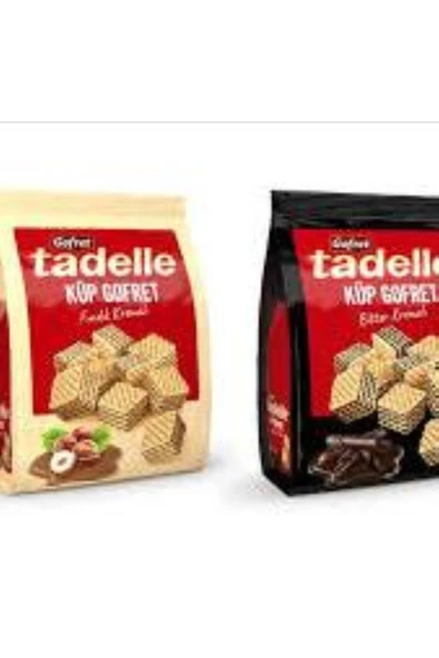 Tadelle KÜP GOFRET 200 GR KAKAOLU VE FINDIK KREMALI 2 PAKET ürün görseli 1