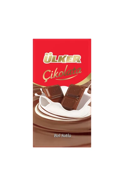 Ülker BOL SÜTLÜ KARE ÇİKOLATA 70G ürün görseli 1