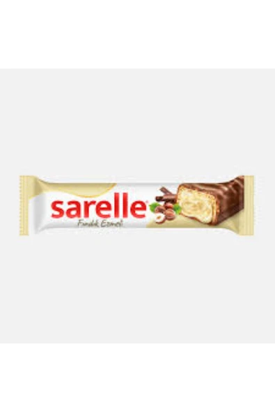 Sarelle FINDIK EZMELİ ÇİKOLATA KAPLAMALI GOFRET 33GRX12 ADET ürün görseli 1