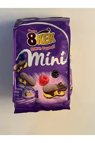 Ülker 8 KEK ORMAN MEYVELİ KEK 162 GR ürün görseli 1