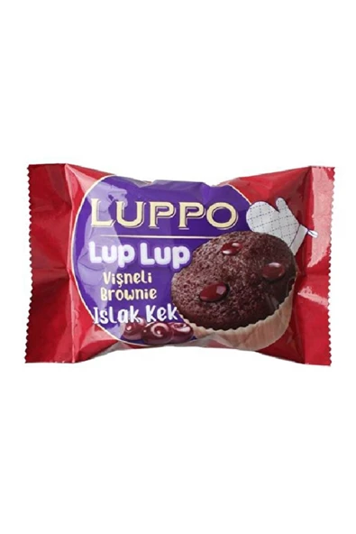 Şölen LUPPO VİŞNELİ BROWNİE ISLAK KEK 40G - 10'LU ürün görseli 1