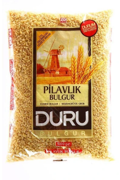 Duru Pilavlık Bulgur 1 Kg X 1 Adet ürün görseli 1