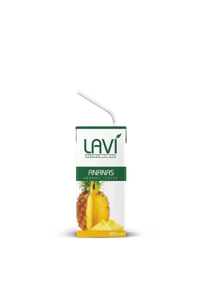 lavi kendine iyi bak LAVİ ANANAS MEYVE SUYU 200 ML X27 ADET ürün görseli 1