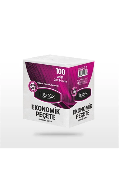 FLODEX 4 Paket Ekonomik Peçete 100 Lü ürün görseli 1