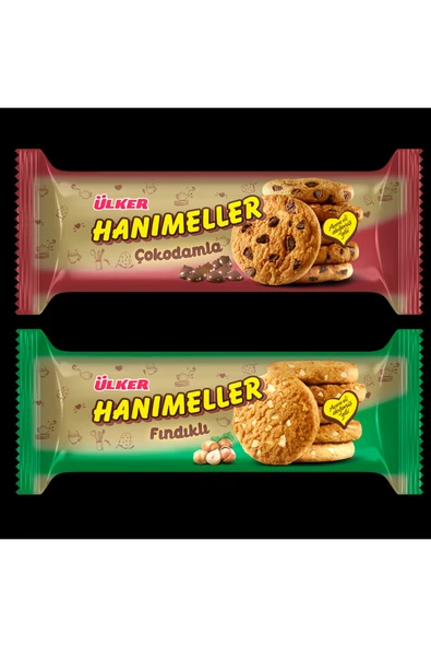 Ülker HANIMELLER BİSKÜVİ KARMA PAKET 10AD ürün görseli 1