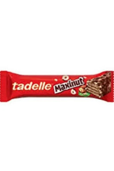 Tadelle MAXİMUT FINDIK GRANÜLLÜ SÜTLÜ ÇİKOLATA KAPLAMALI GOFRET 30GRX12 ADET ürün görseli 1