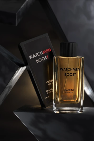 5M AHŞAP DEKOR Watchmen Boost For Man EDT 100 ml - Resim 4