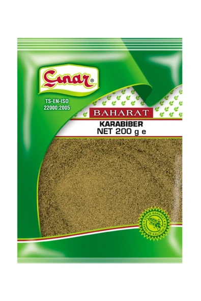 Çınar Baharat Çınar Karabiber 200 Gr ürün görseli 1