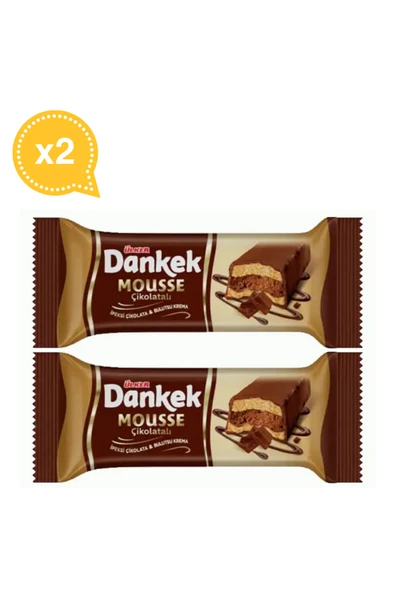 Ülker Ülker Dankek Mousse Çikolatalı Kek 45 g x 2 Adet ürün görseli 1