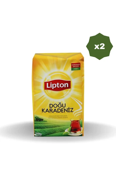 Doğuş LİPTON DOĞU KARADENİZ ÇAY 1 KG X 2 ADET ürün görseli 1