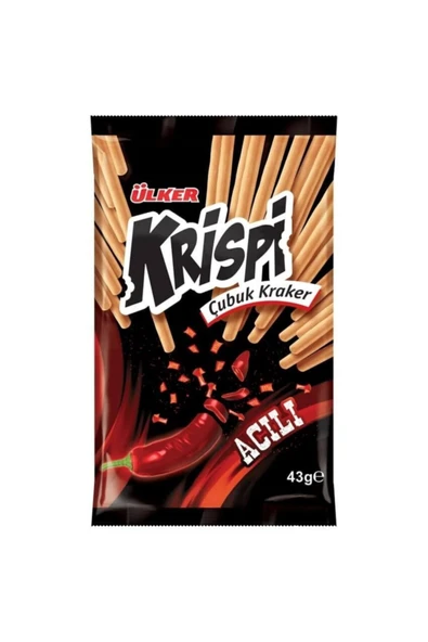 Ülker Krispi Acılı Çubuk 43 Gr X 1 Adet ürün görseli 1