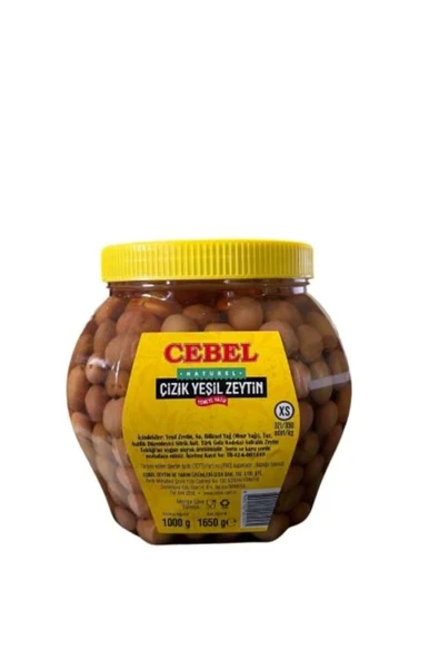 Cebel ÇİZİK YEŞİL ZEYTİN 1000GR ürün görseli 1