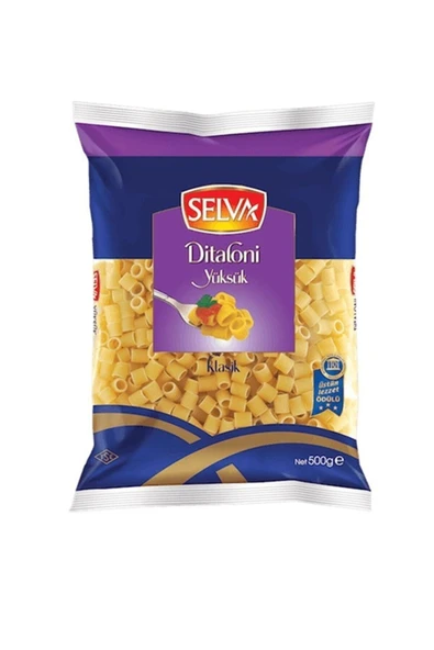 SELVA Makarna Yüksük 500gr X4 Paket ürün görseli 1