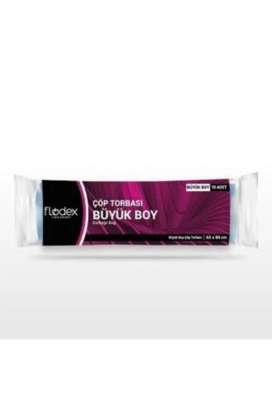 FLODEX Çöp Torbası Büyük Boy 10 Lu ürün görseli 1