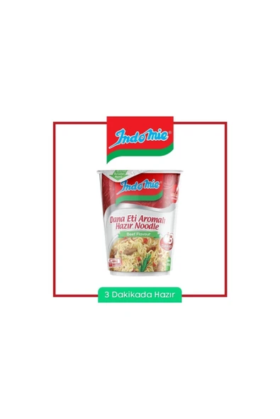 İndomie Indomie Bardak Etli Noodle 60gr ürün görseli 1