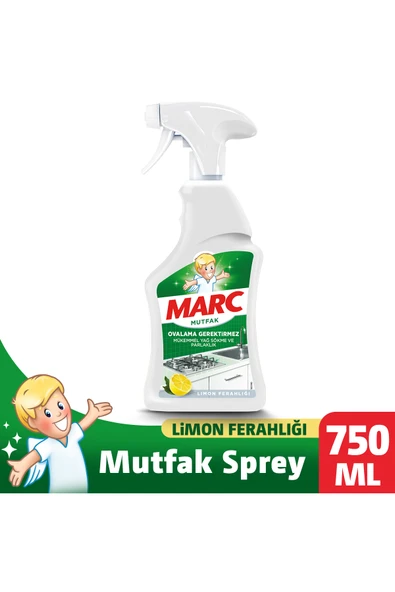 Marc Mutfak Yüzey Temizleyici, Yağ Ve Kir Çözücü Sprey 750 ml ürün görseli 1