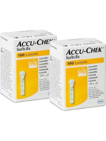 Accu Chek Softclix Lancet 100 ADET 2 KUTU (SKT:01/2028) ürün görseli 1
