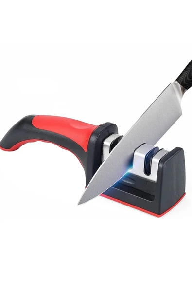 MİNTOLA Profesyonel Bıçak Bileyici 3 Açılı El Bıçakları Satır Bileyici Ergonomik Tasarım BIÇAK BİLEYİCİ ürün görseli 1