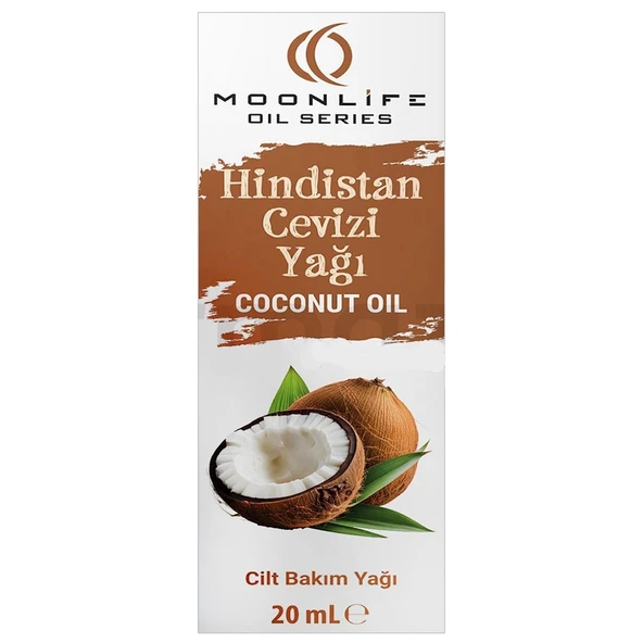 MOON LİFE HİNDİSTAN CEVİZİ YAĞI 20 ML ürün görseli 1