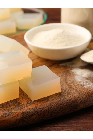 Gusto Agar Agar 1000 gr Agar Agar 1 kg - Resim 2