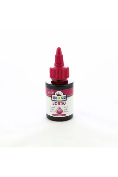 Dr. Gusto Dr Gusto Bordo Sıvı Gıda Boyası 60 Gr ürün görseli 1