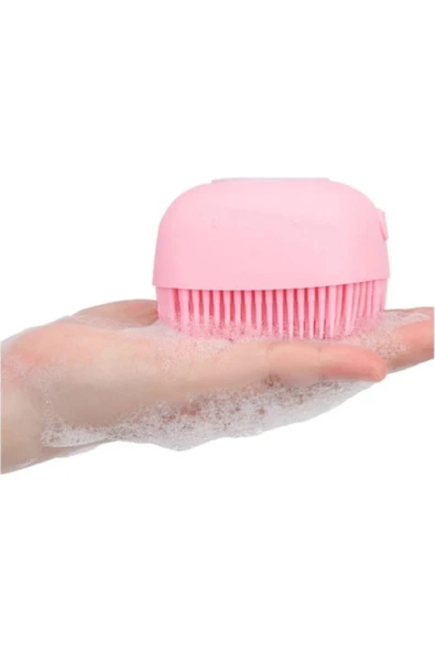 MİNTOLA Banyo Duş Kesesi Sabun Duş Jeli Hazneli Masaj Fırçası Lif Kese ürün görseli 1